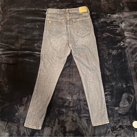 Anne Klein High Rise Skinny Ankle Jeans 10 - Picture 3 of 12